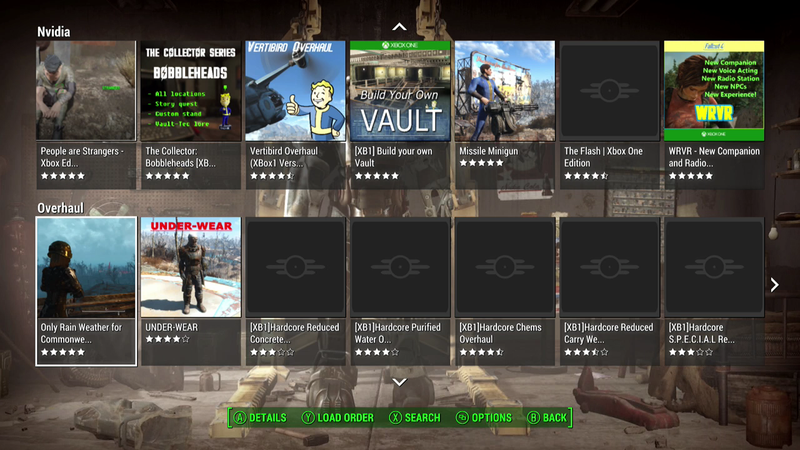 Illustration for article titled The Most Popular Fallout 4 Mods On Xbox One